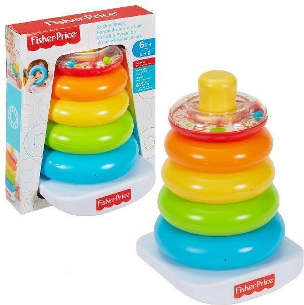 Fisher Price Stapelringen Pyramide