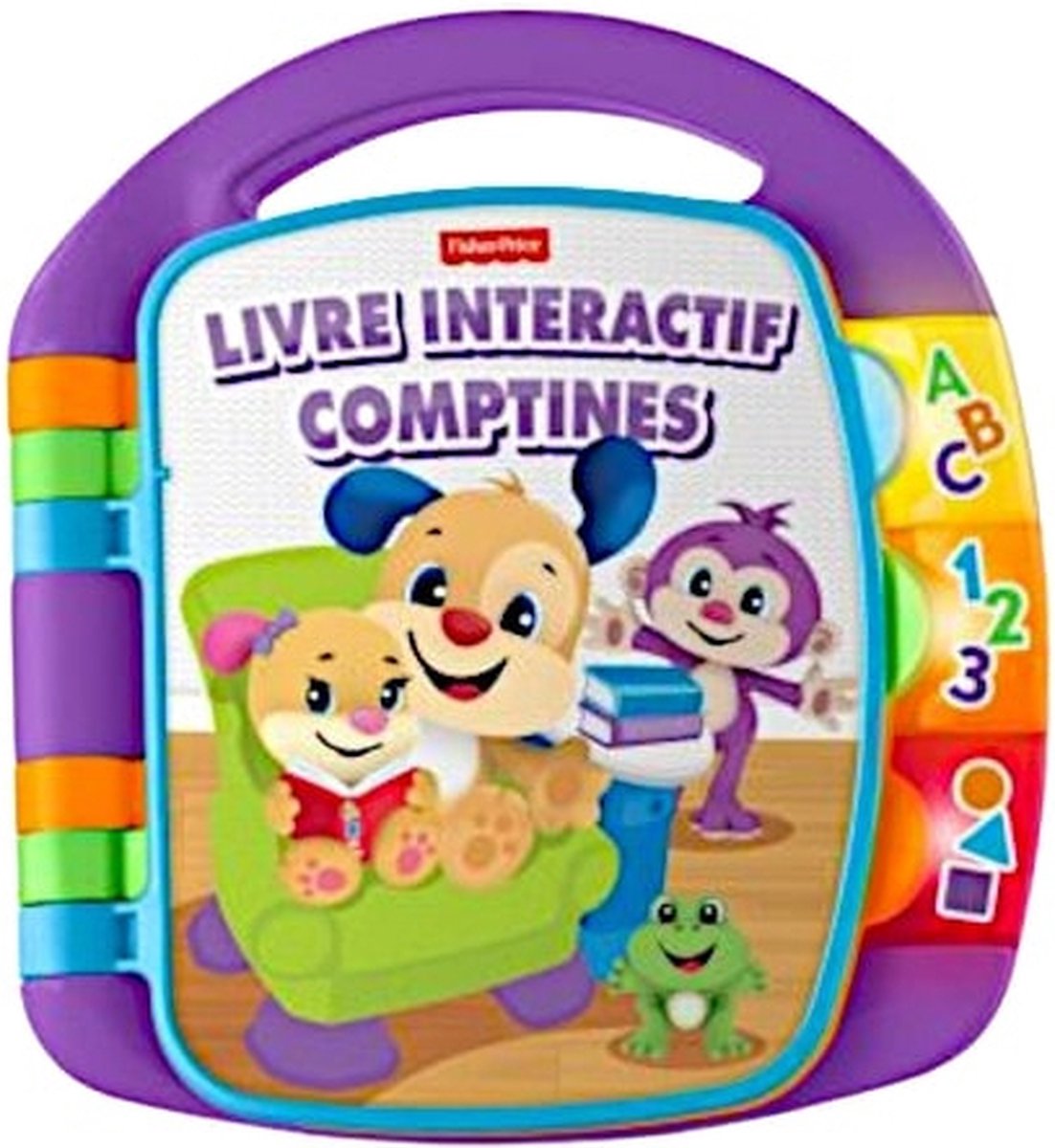 Fisher-Price geluidenboek Livre Interactif Comptines junior FR