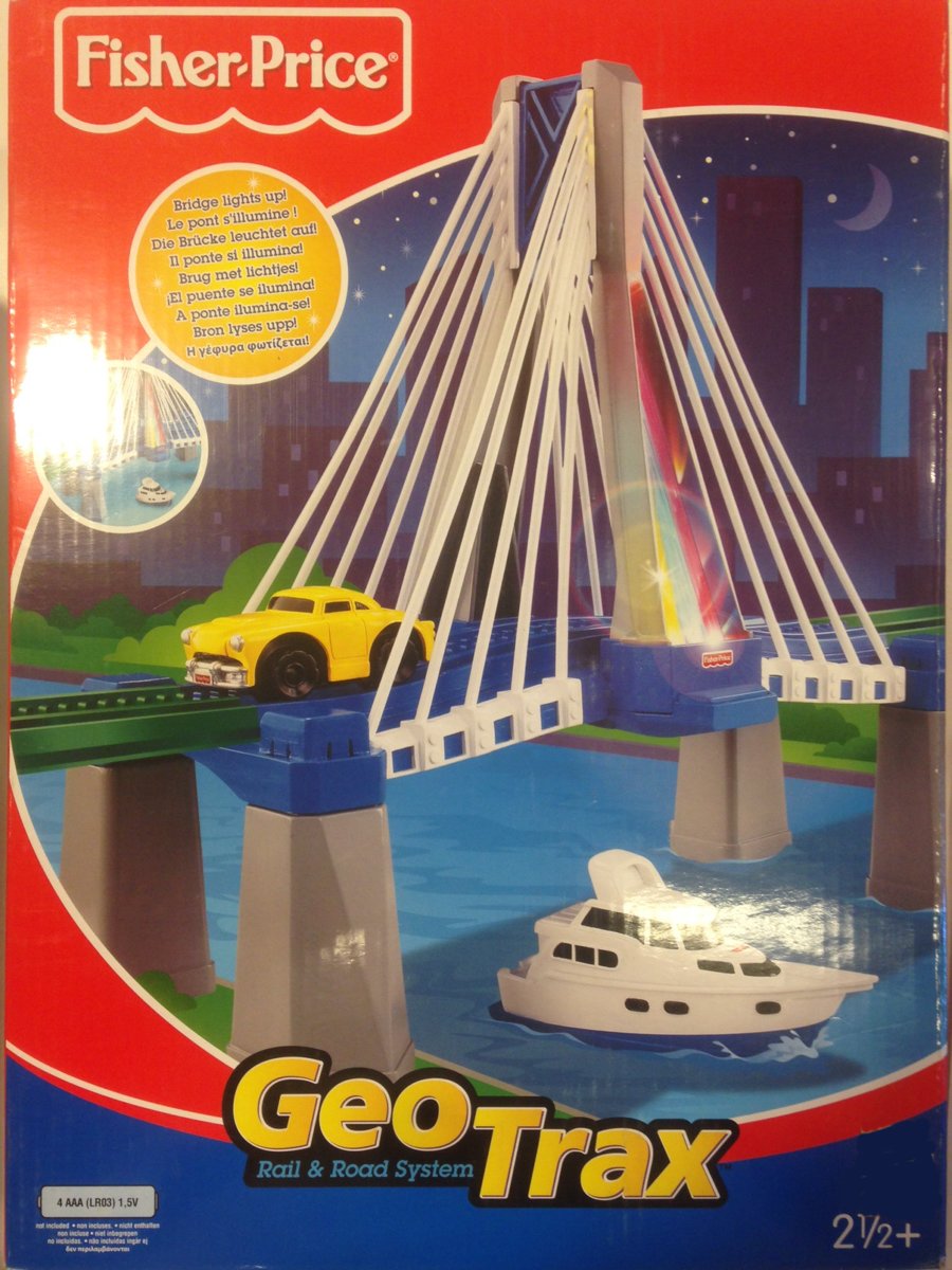Fisher Price geotrax regenboogbrug