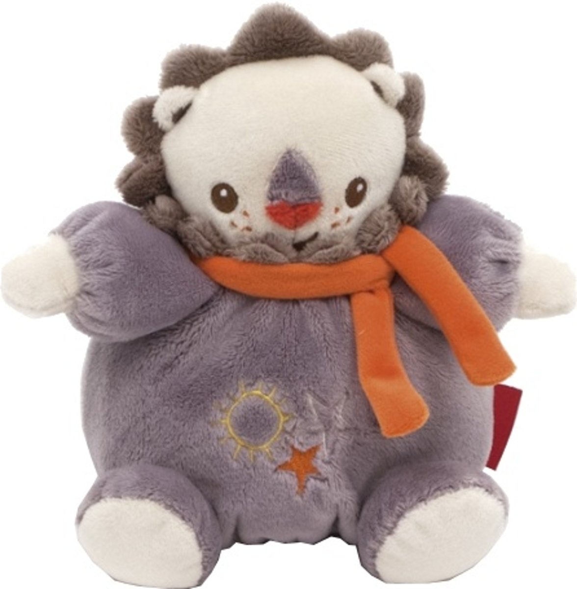 Fisher-price Knuffelrammelaar Leeuw 15 Cm Grijs