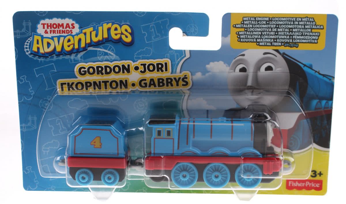 Fisher-price Thomas Adventures Locomotief Gordon Blauw 8 Cm