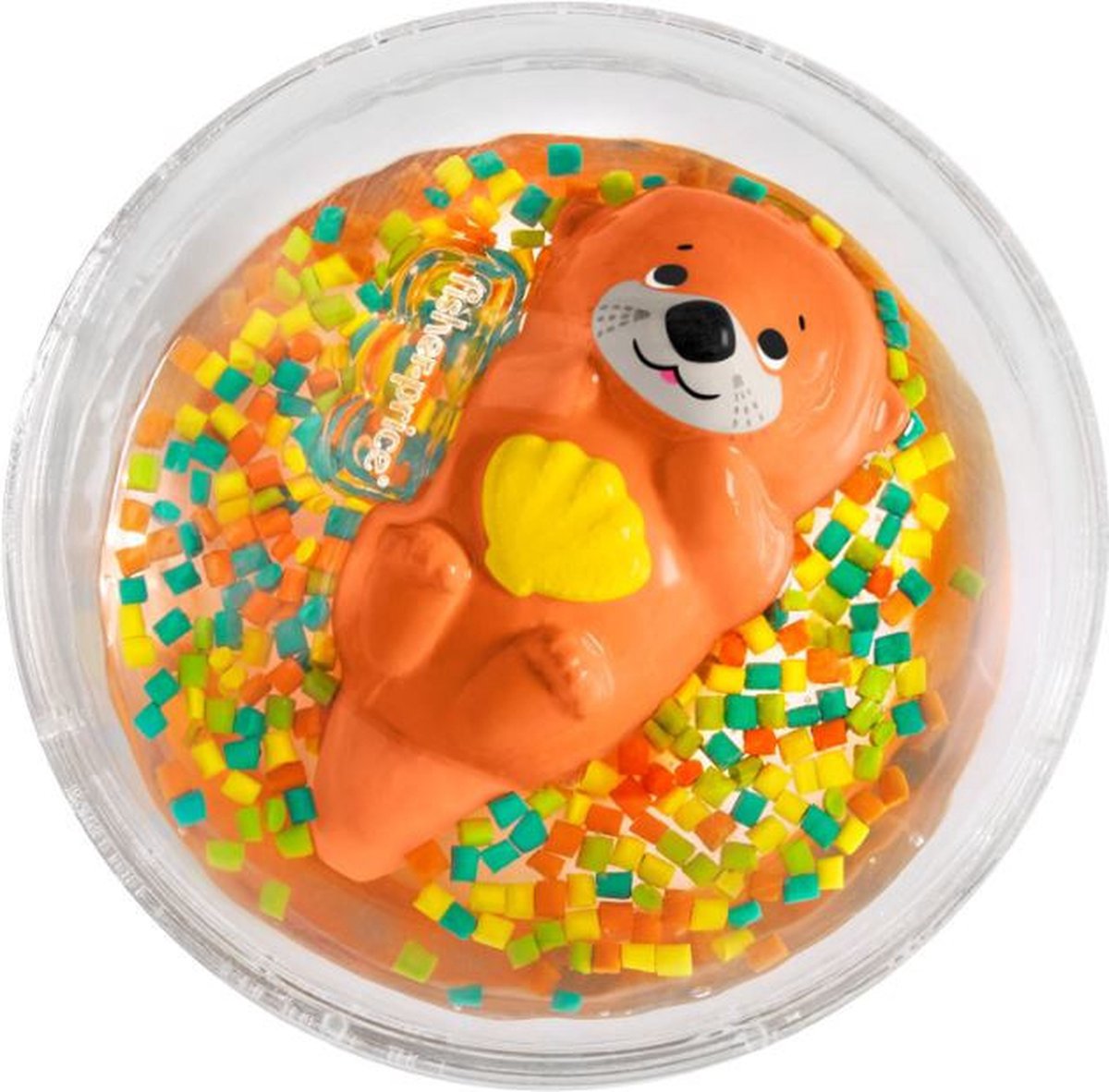 Fisher-price Waterbal Beer 10 Cm Oranje/transparant