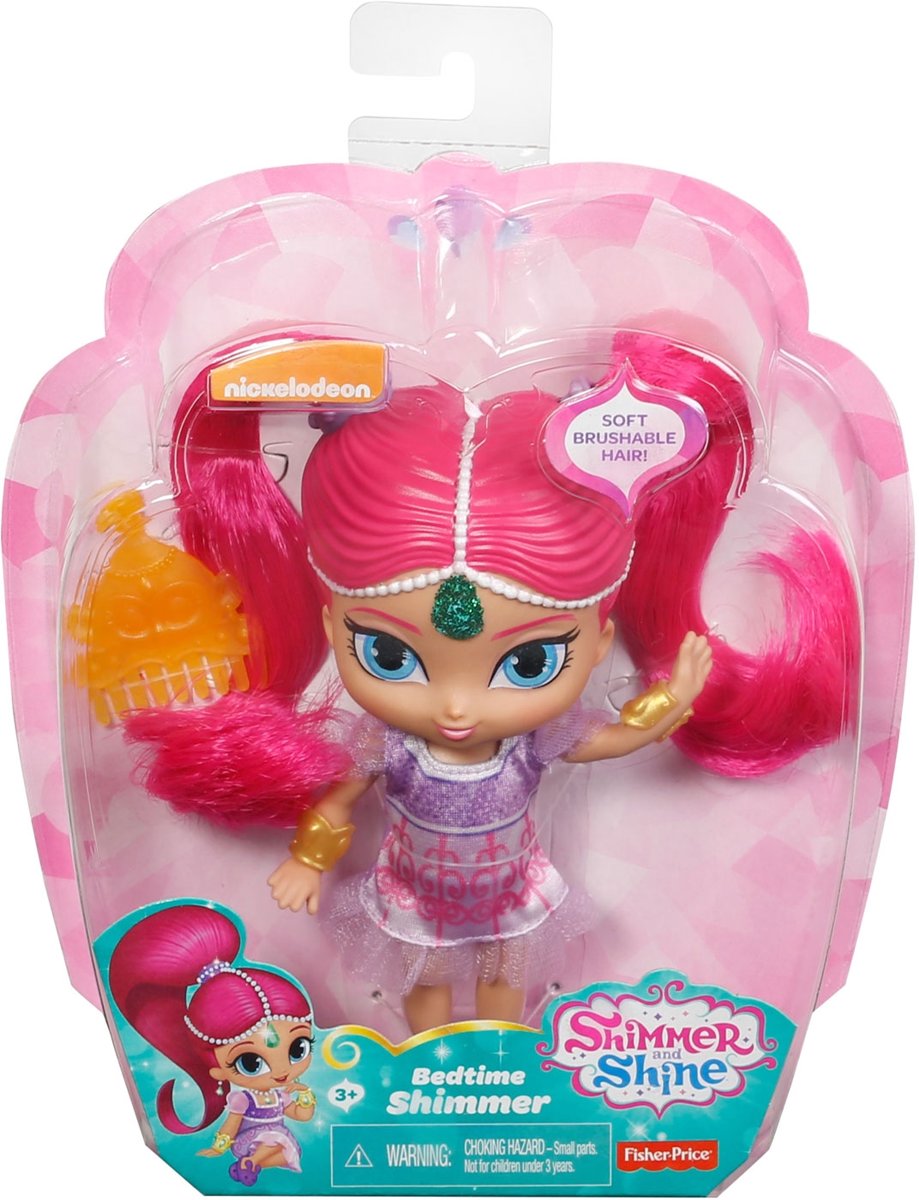 Shimmer & Shine Basic Doll - Bedtijd Shimmer