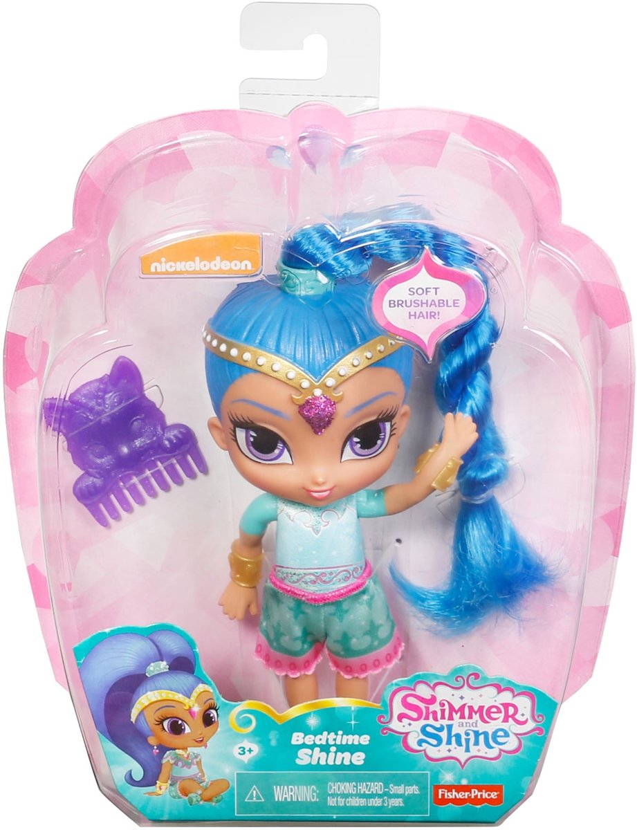 Shimmer & Shine Basic Doll - Bedtijd Shine