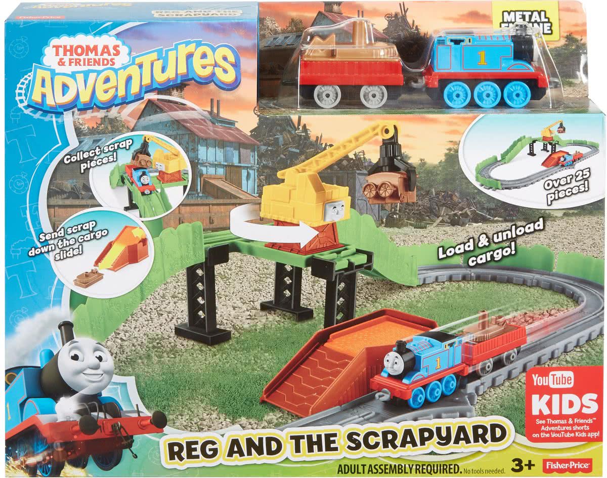 Thomas de Trein Adventures Reg en de Sloop - Treinbaan