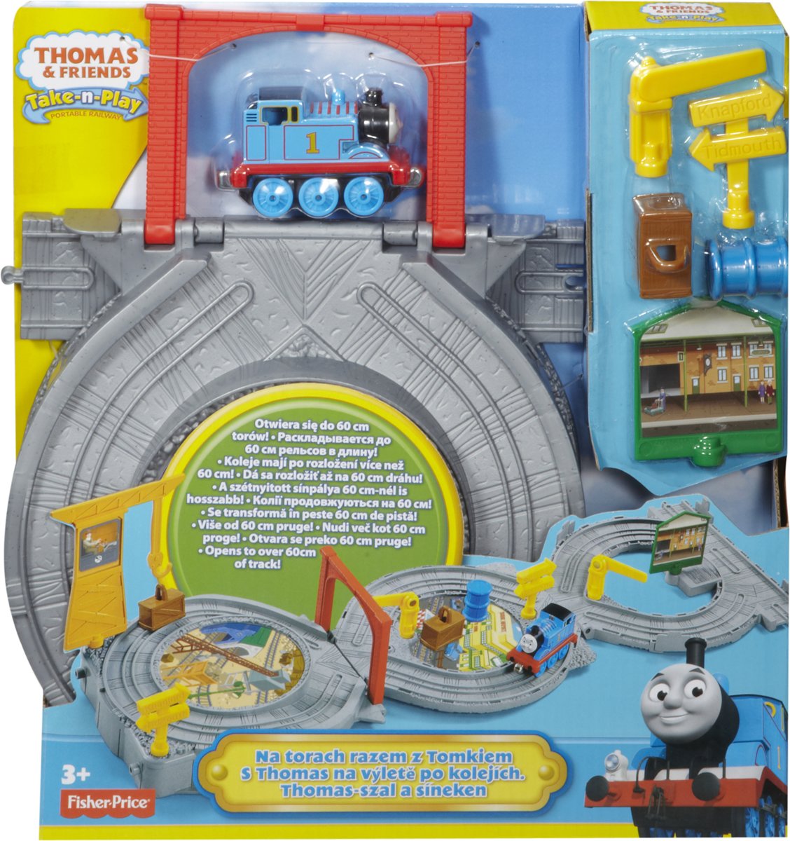 Thomas de Trein Take-N-Play - de Rails Rond Met Thomas - Treinbaan