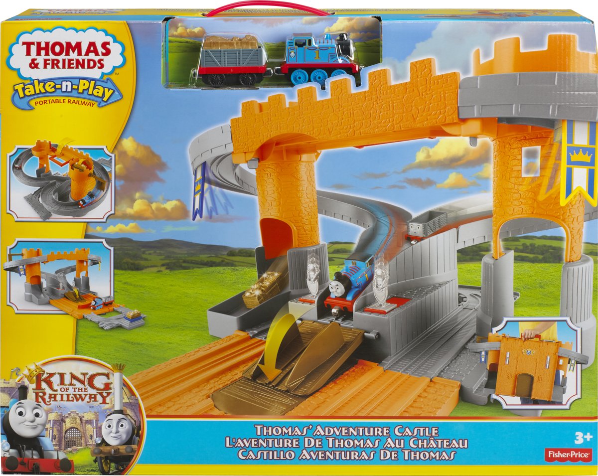 Thomas de Trein Take-N-Play Kasteel - Treinbaan