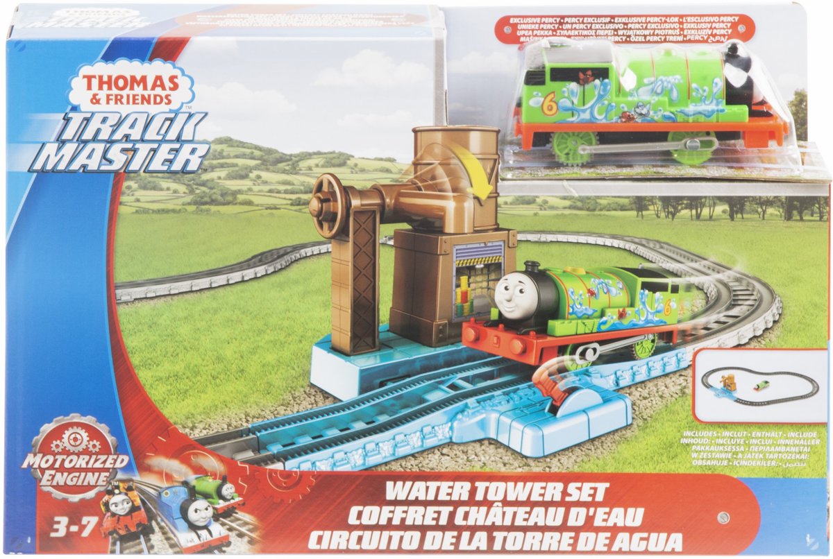 Thomas de Trein Track Master Watertoren Gemotoriseerde Treinbaan