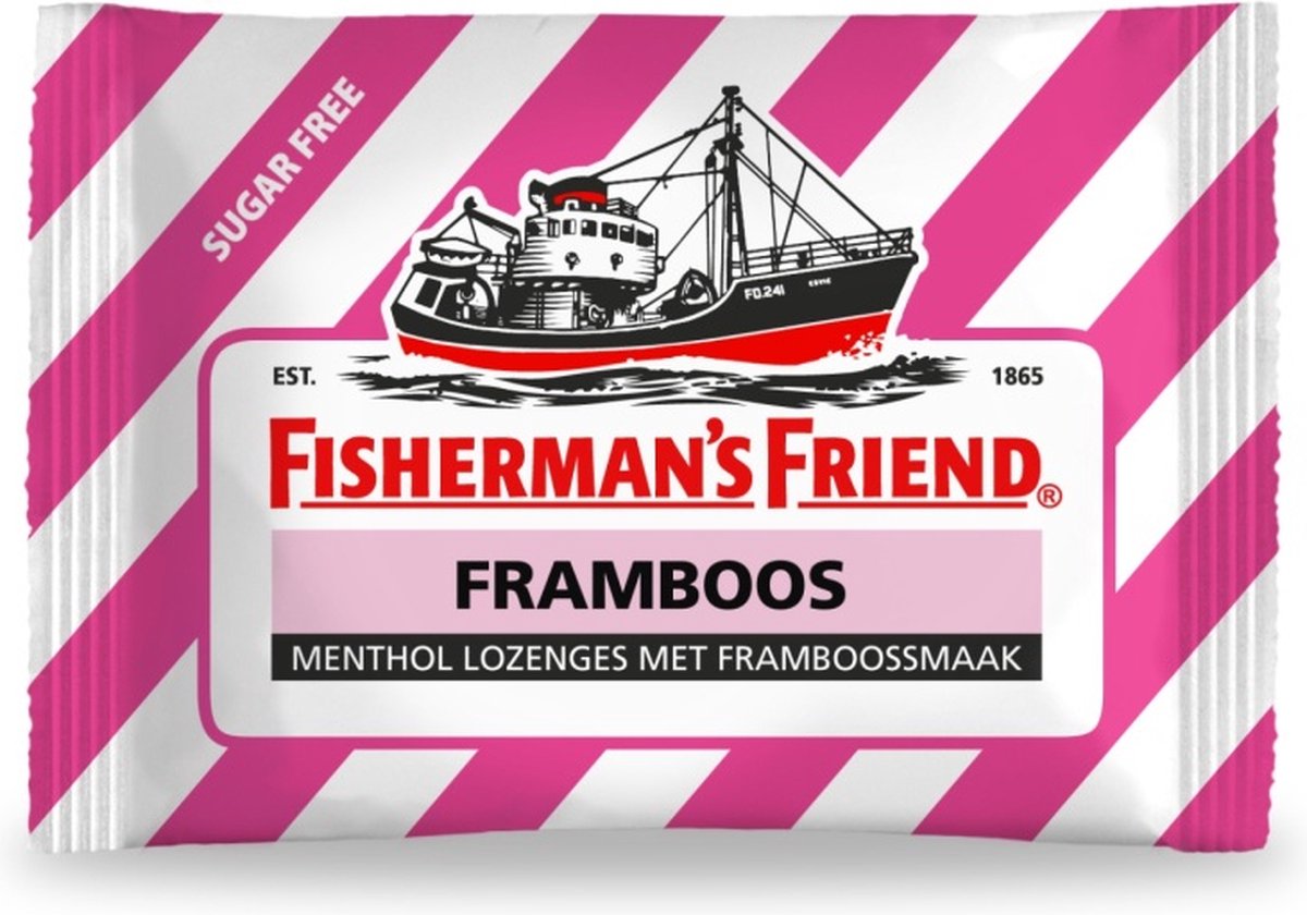 Fishermans friend framboos sv 25 gr