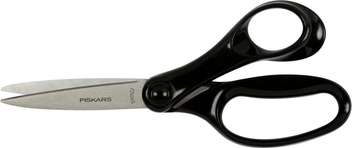 Fiskars School Scissors Black 18cm for +12 years old