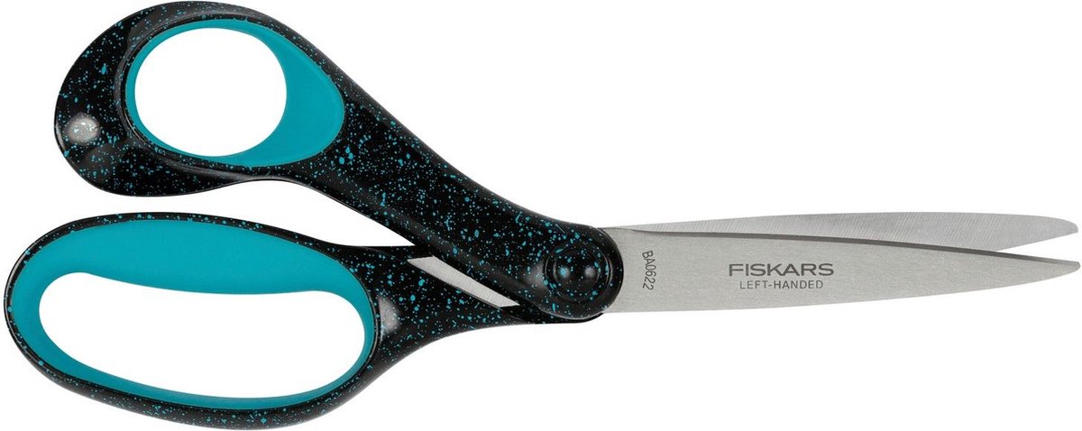 Fiskars Teen Scissors left-handed Speckled Teal 20cm for +15 years old