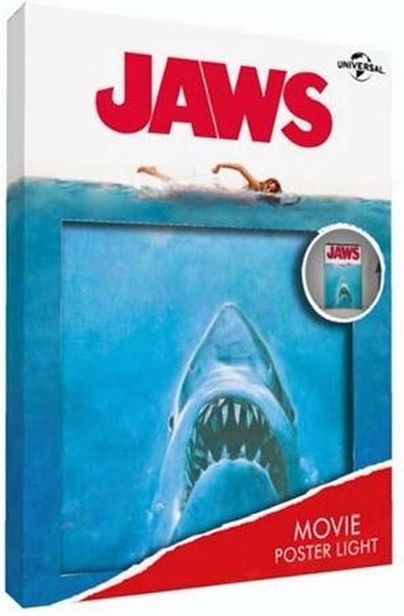 Fizzcreations Jaws Filmposter Lamp