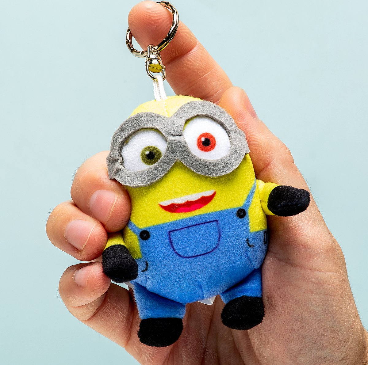 Fizzcreations Lachende Minion Sleutelhanger