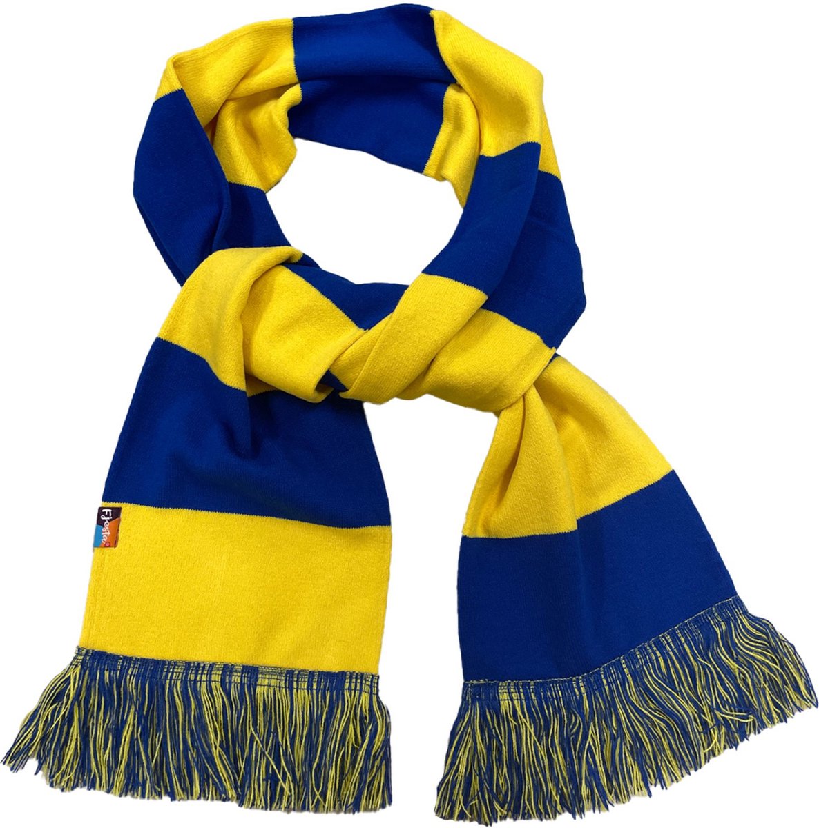 Fjesta© Blauw - Geel - Sjaal