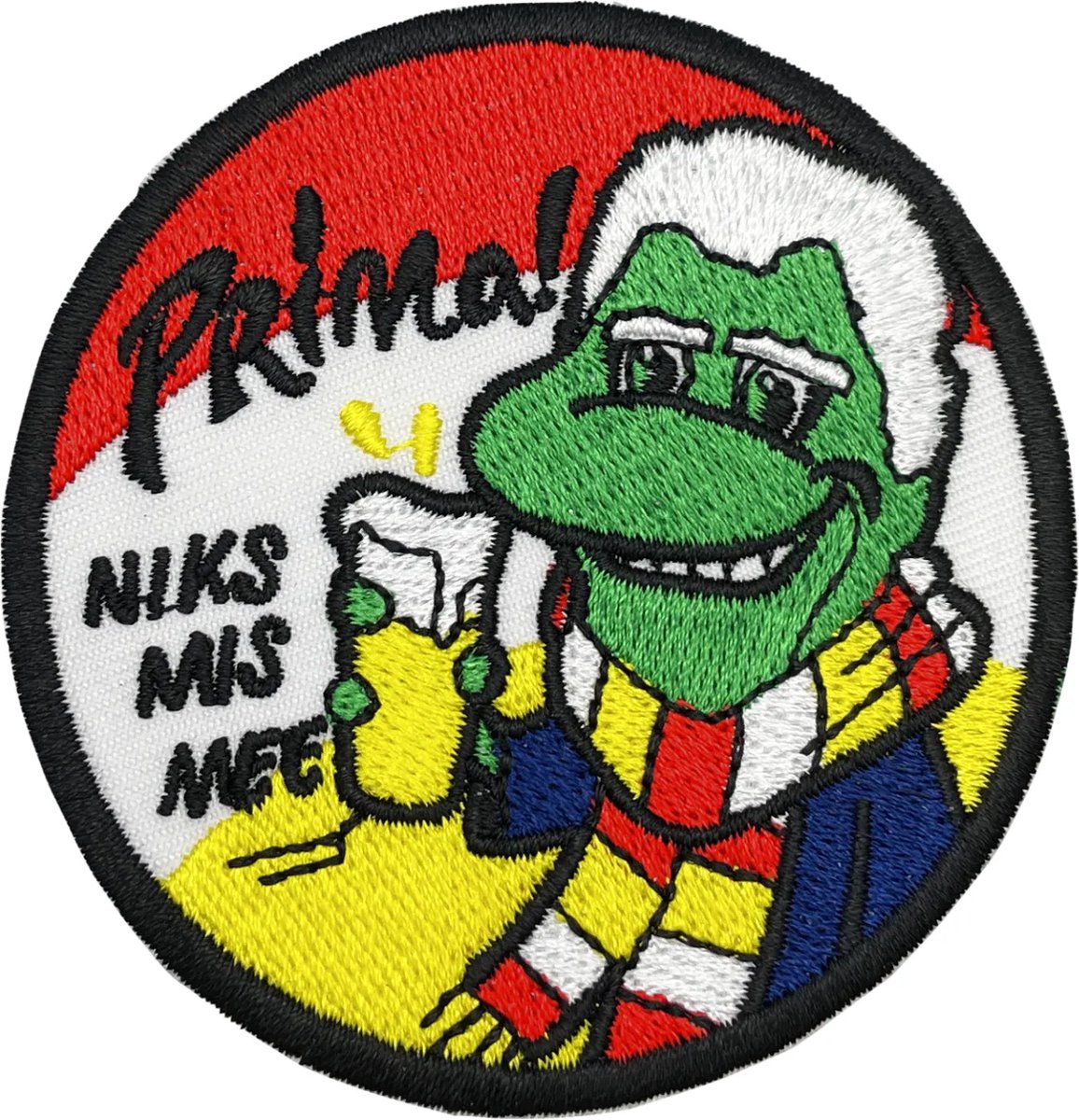 Fjesta© Oeteldonk embleem - Prima, niks mis mee!