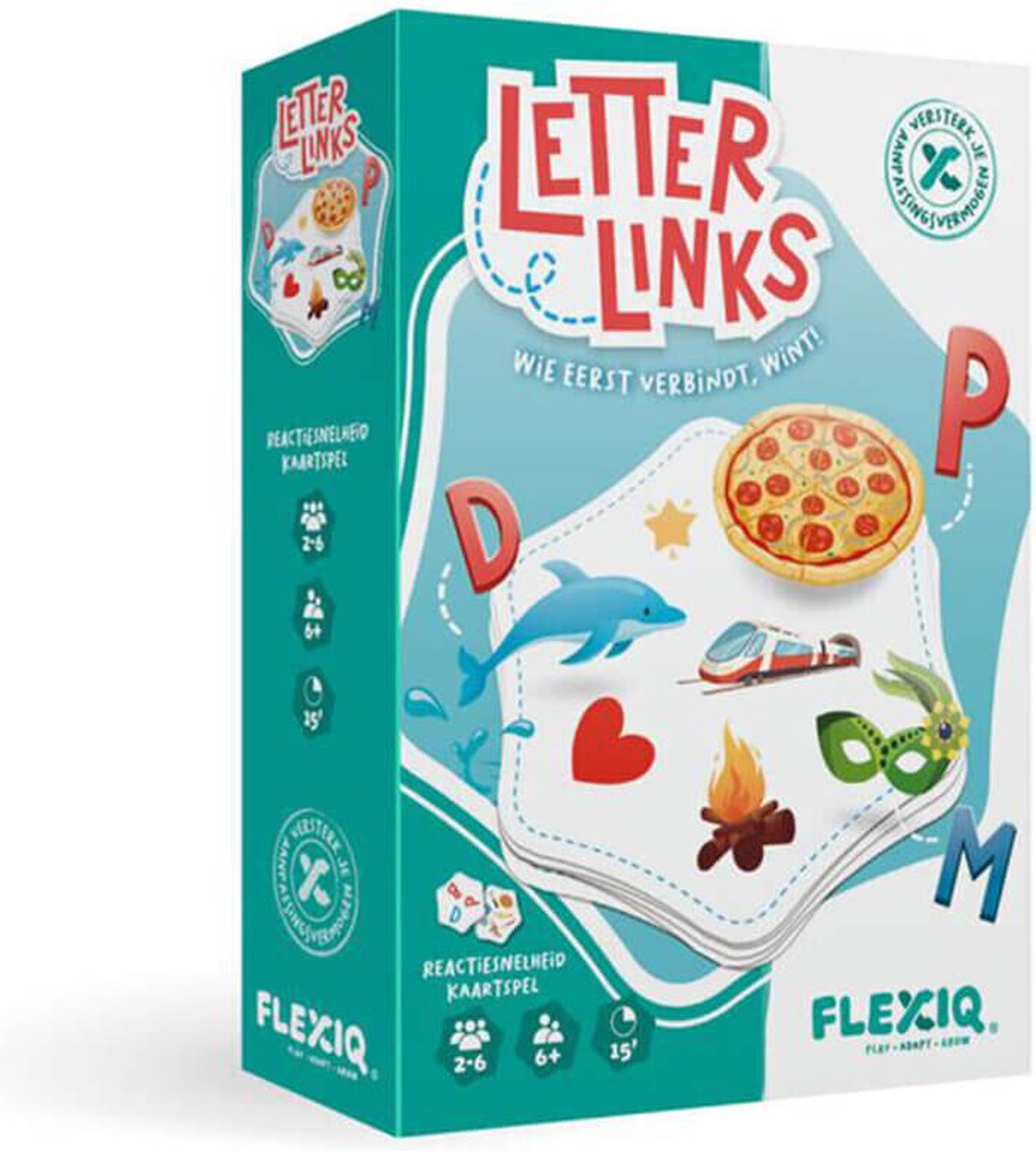 Letter Links - Nederlandstalig Kaartspel
