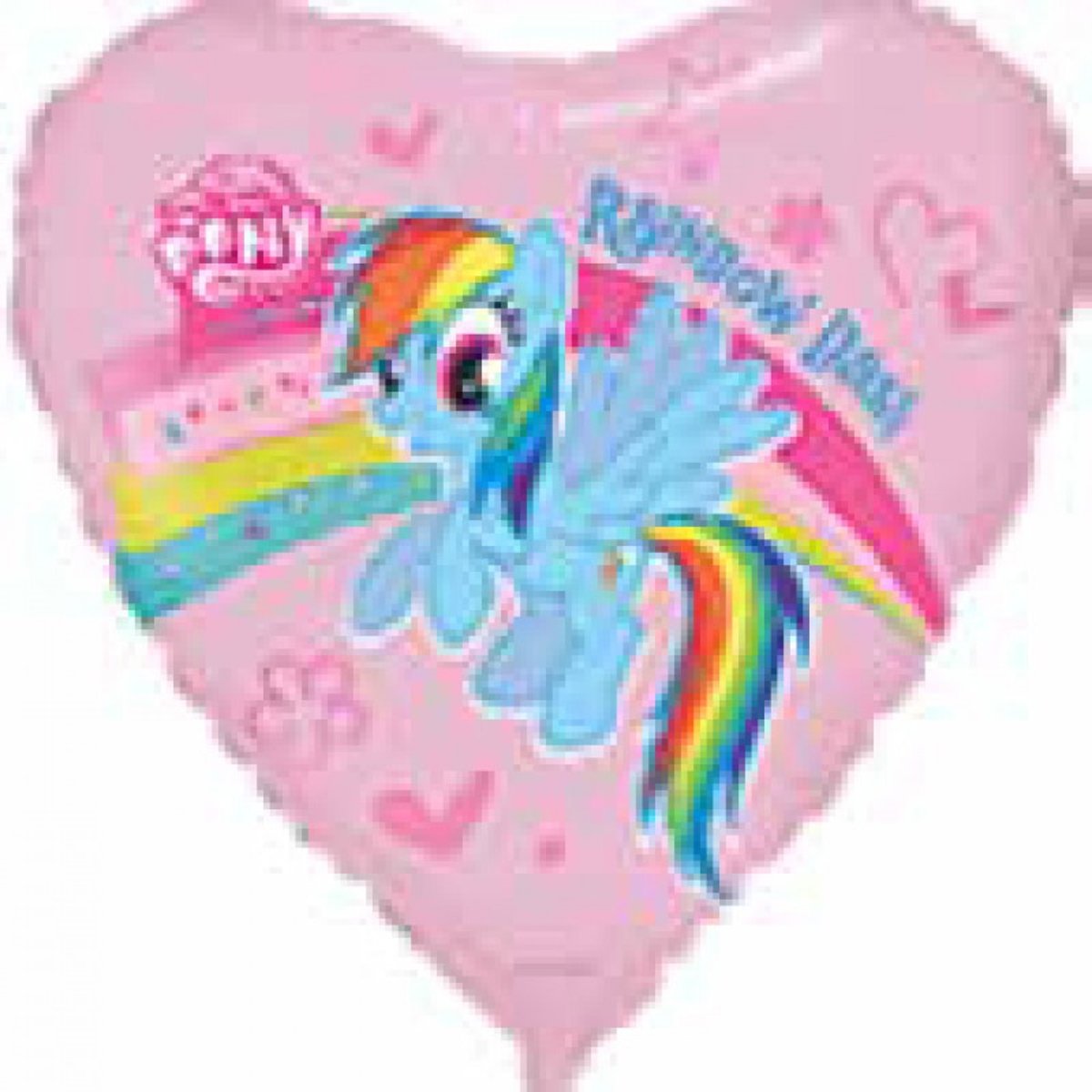 My Little Pony Rainbow 45cm Hart Folie