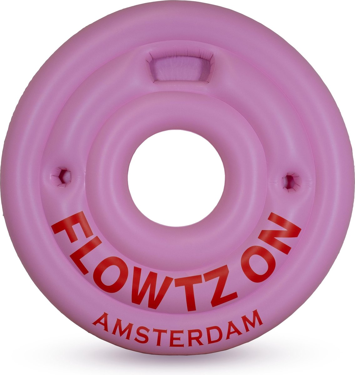   -   - Roze - Pool float - 180 cm - Bekerhouder - fun - Groot - Opblaasband