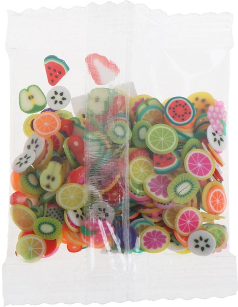 Fluffy Slime Shop - Figuurtjes voor Fluffy Slijm - Speelslijm - Anti Stress - Accessoires - Fruit