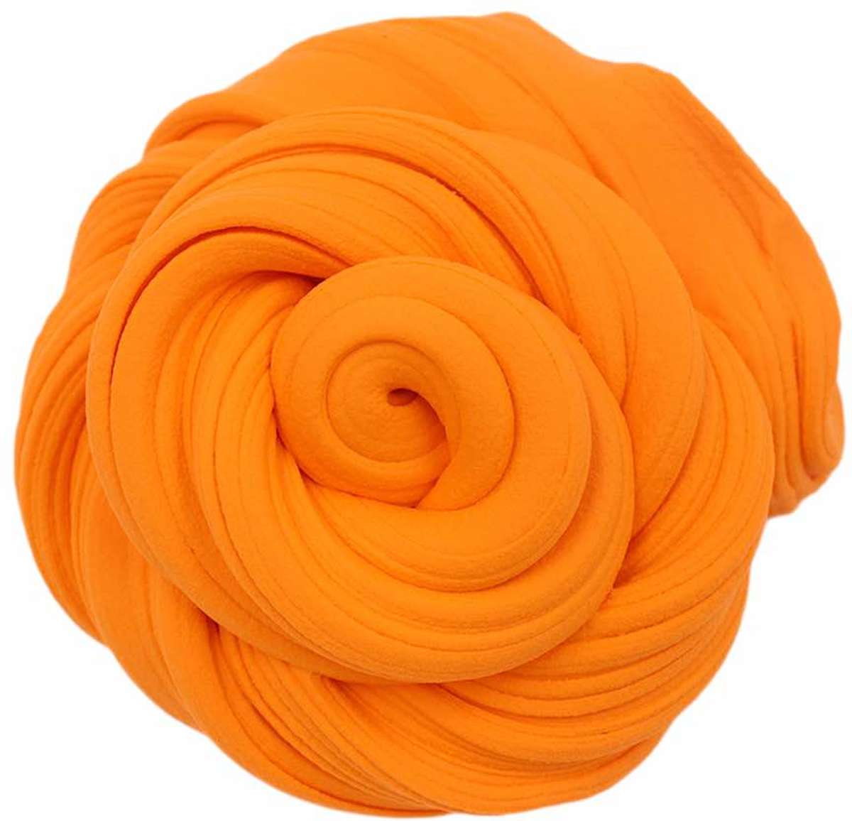 Fluffy Slime Shop - Fluffy slijm - Speelslijm - Anti Stress - 2x Slime Container - Oranje