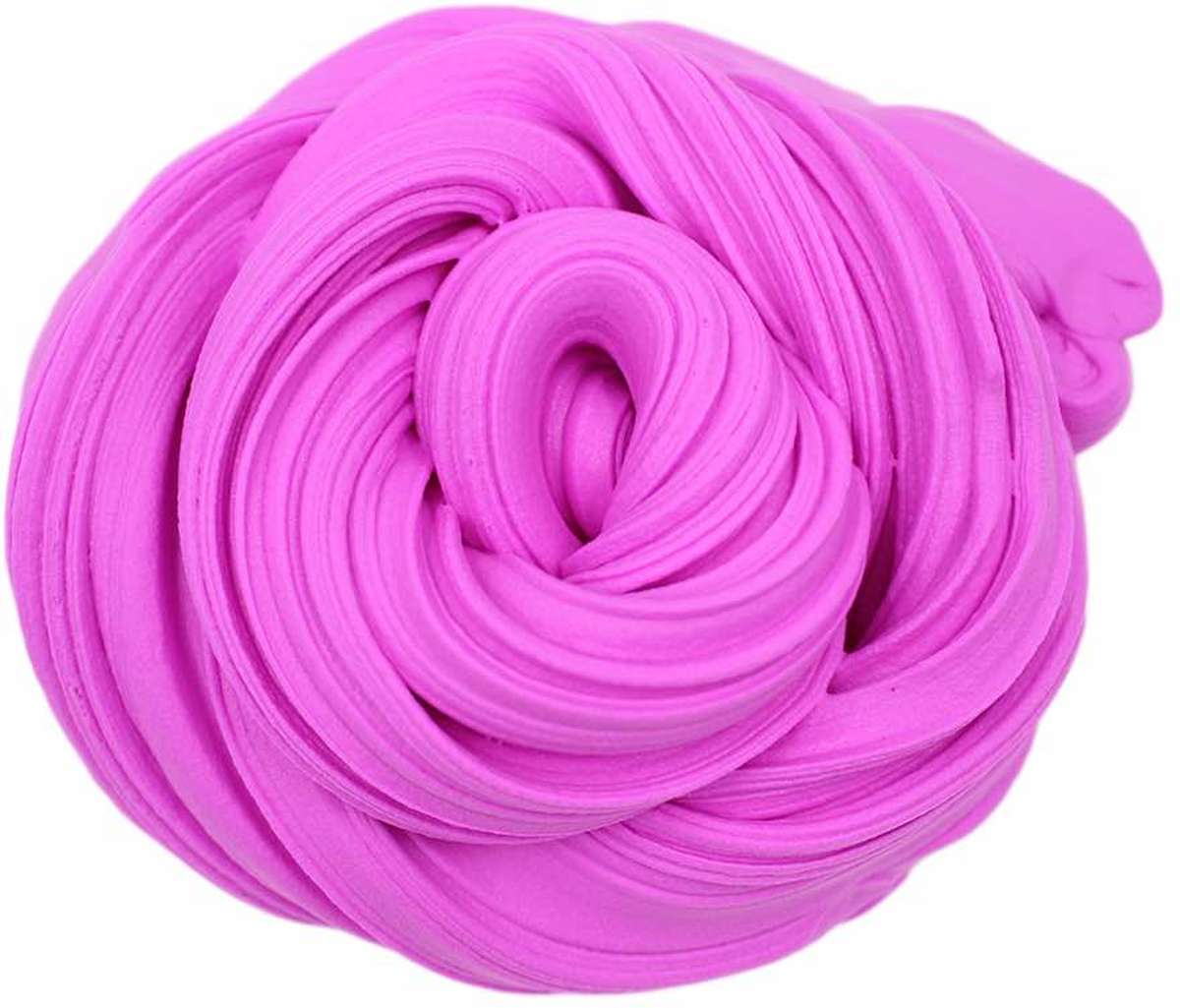 Fluffy Slime Shop - Fluffy slijm - Speelslijm - Anti Stress - 2x Slime Container - Roze