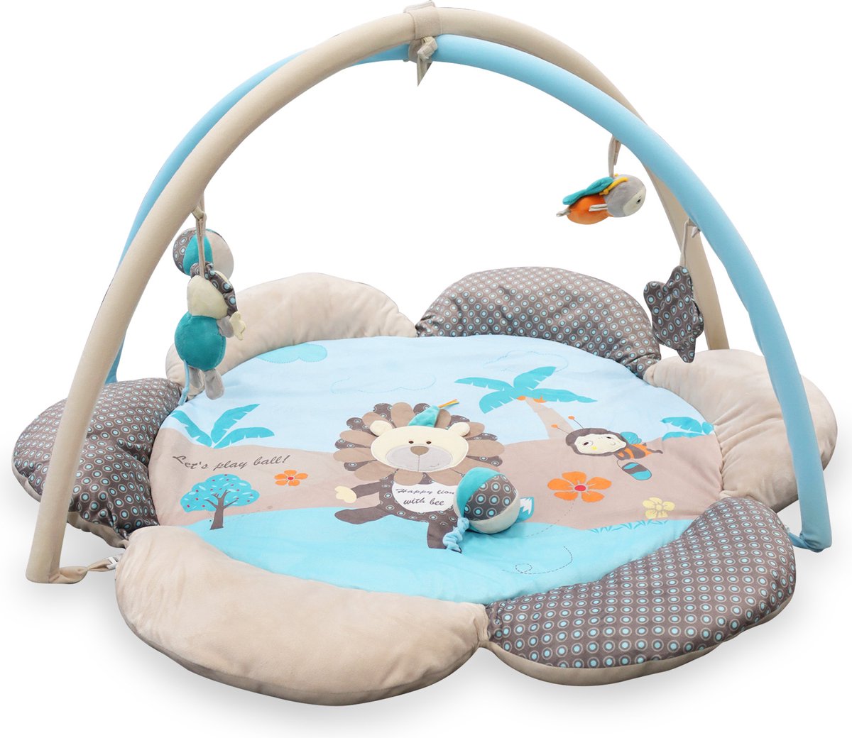 Fly Lab Babygym - Speelgym - Speelmat - Blauw