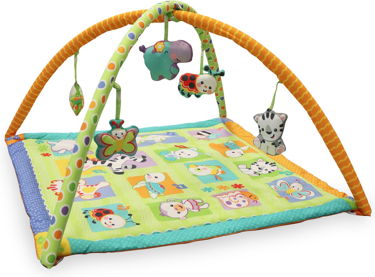 Fly Lab Babygym - Speelgym - Speelmat - Groen