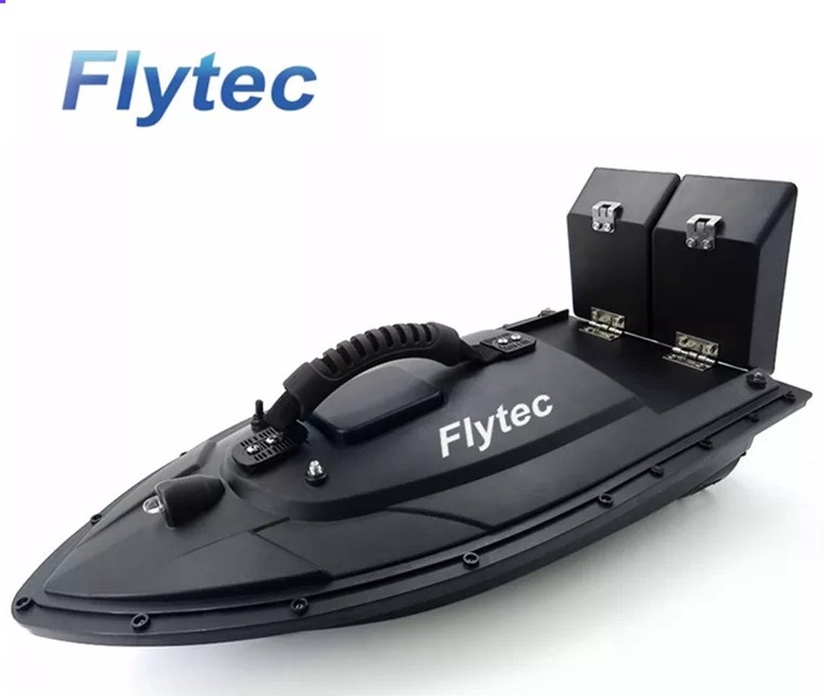 Flytech® RC Visvoer Bootje  Met laadbak - Vissersbootje – Vissersboot Afstandsbediening - Speedboot Speelgoed - Grote Capaciteit– Duurzaam Materiaal – Waterbestendig – Uniek Ontwerp