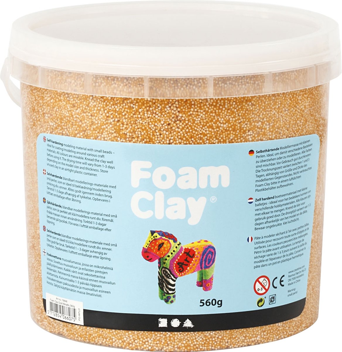 Foam Clay®, 560 gr, goud