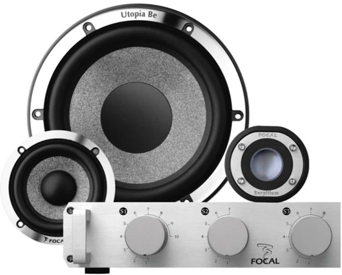 Focal Utopia Be Kit N°7 /Active Rond 3-weg 100W autospeaker