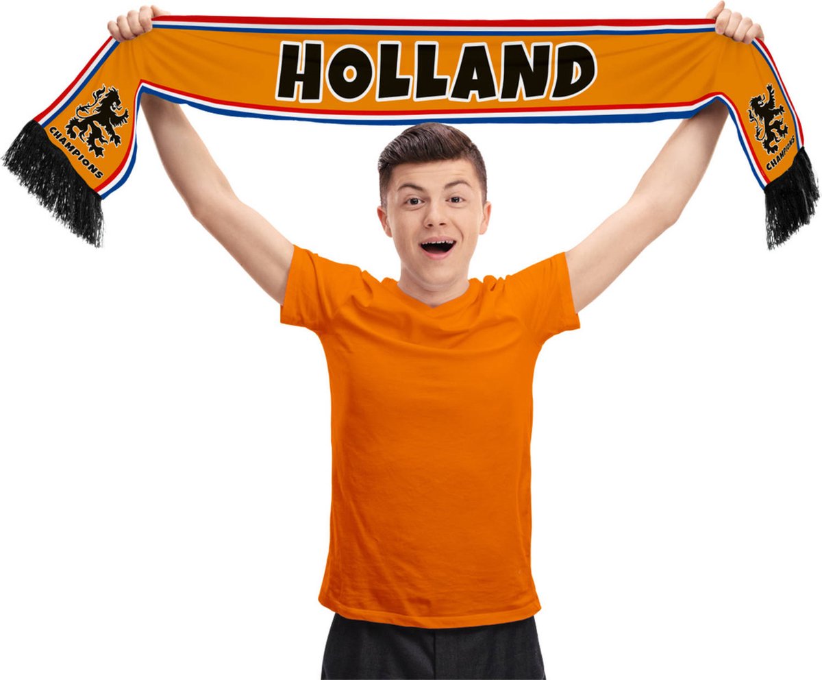 Sjaal Oranje Holland - 150 cm