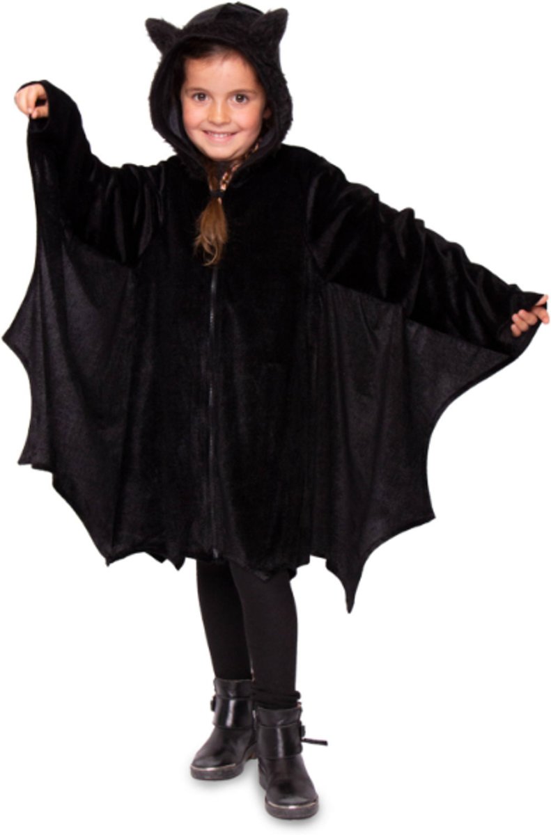 Vleermuis Poncho Kind - One Size