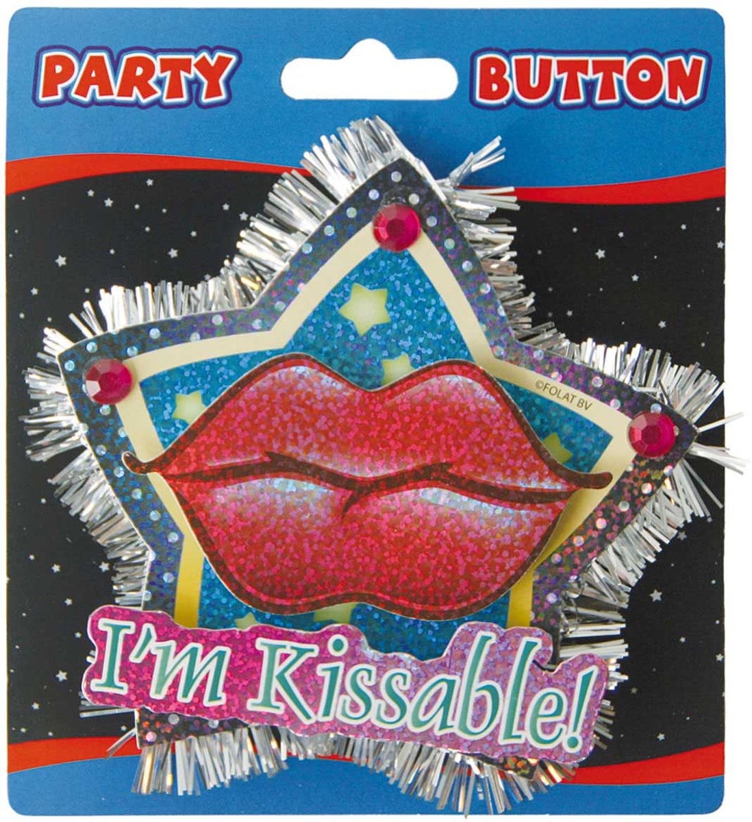 3D Button Im Kissable