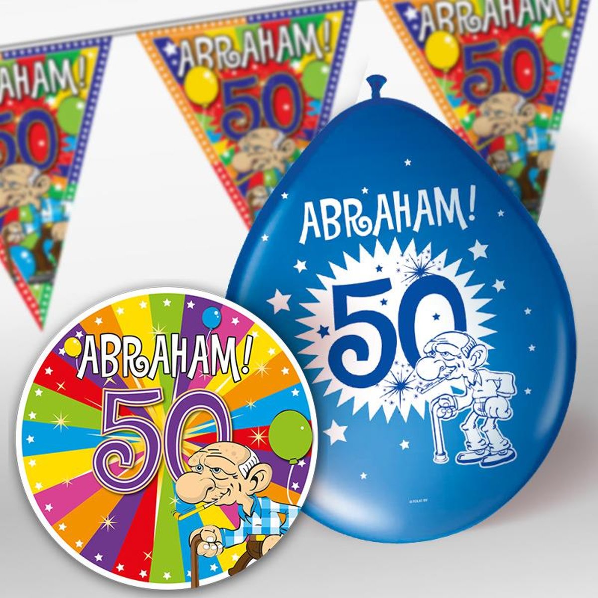 50 Jaar Abraham Knalfeest Pakket