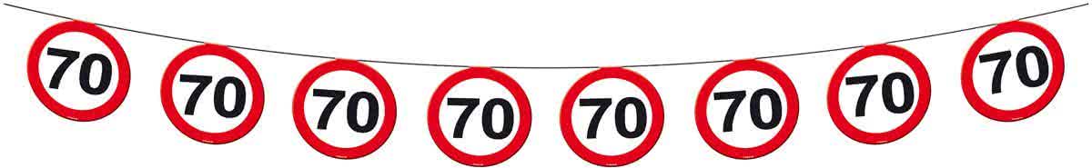 70 Jaar Verkeersbord Slinger - 12 meter