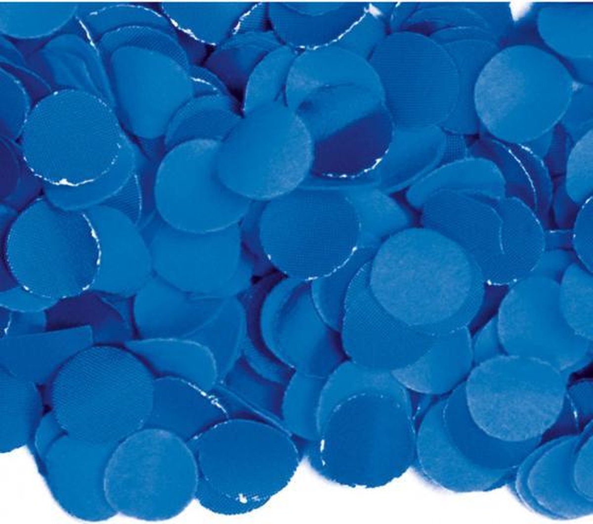 Confetti 500 gram papier blauw