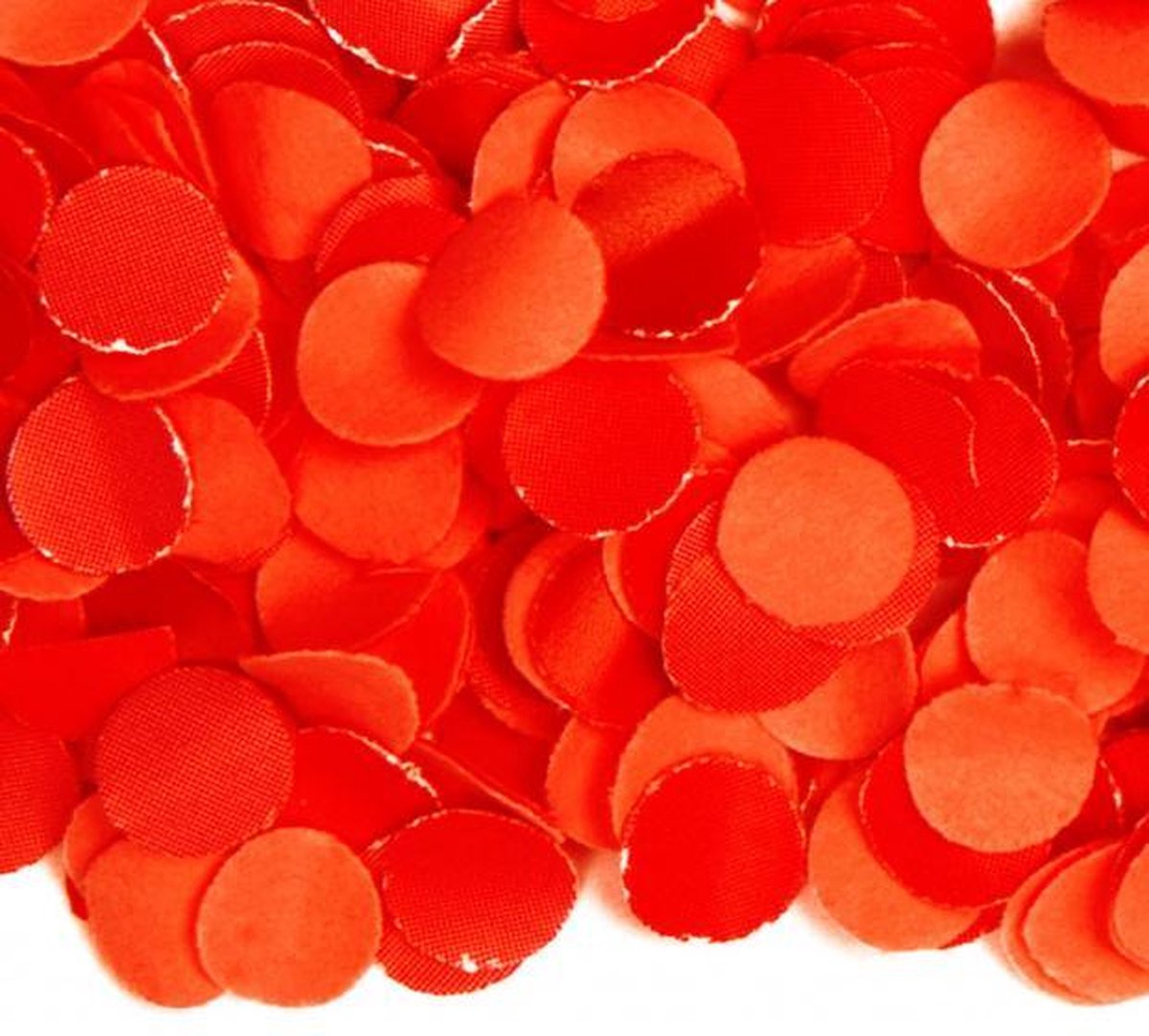 Confetti 500 gram papier rood