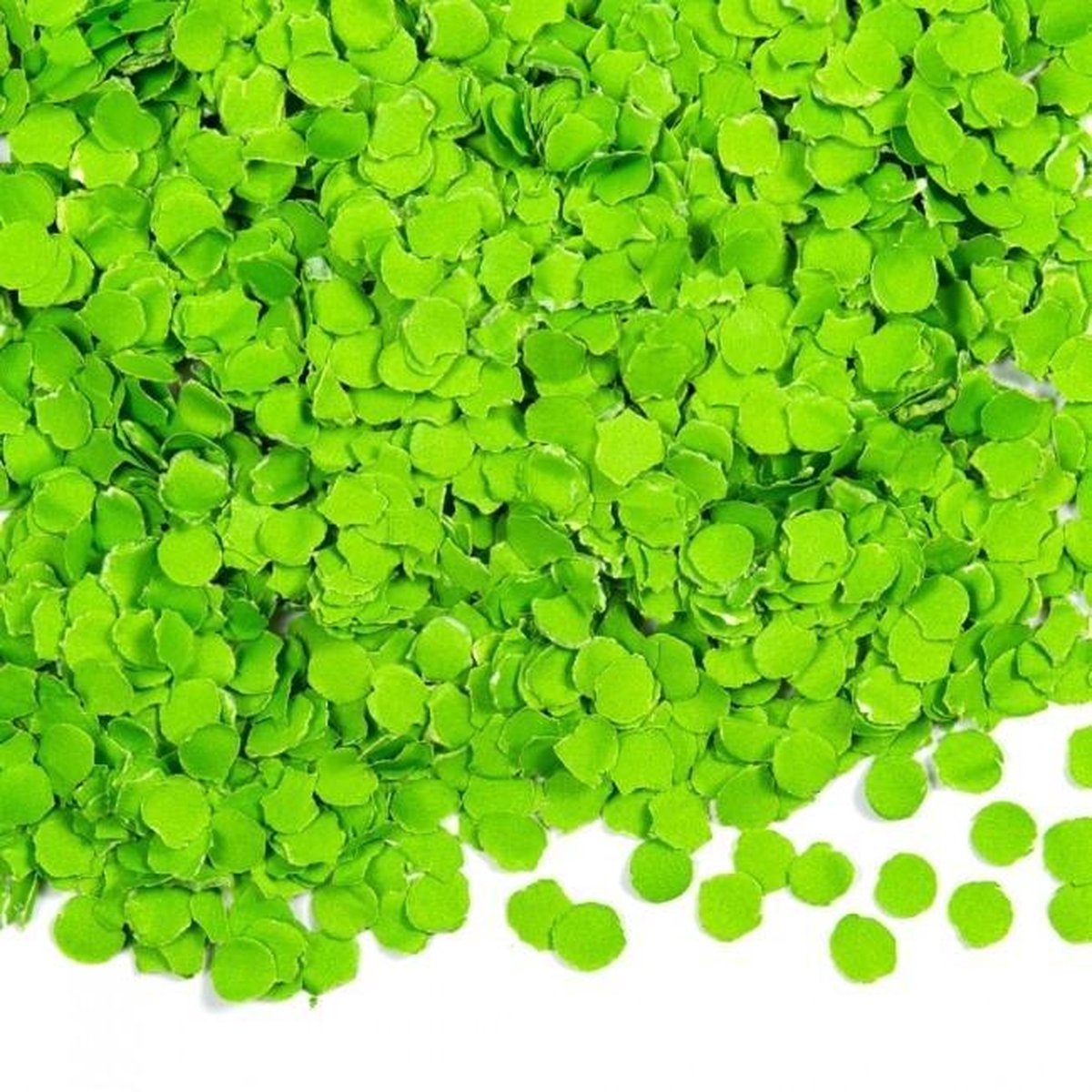 Confetti Licht groen 100 Gr