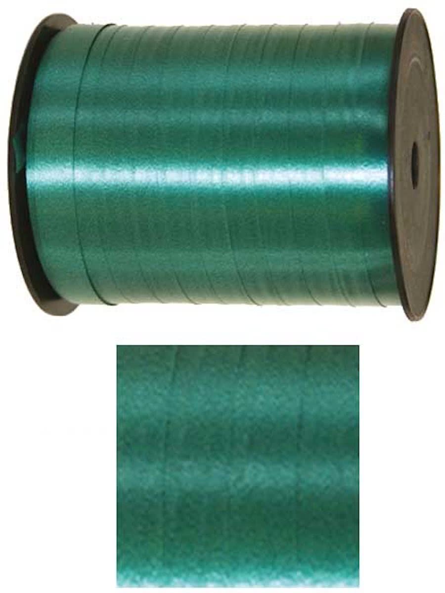 Donkergroen lint - 250 meter - 10 mm