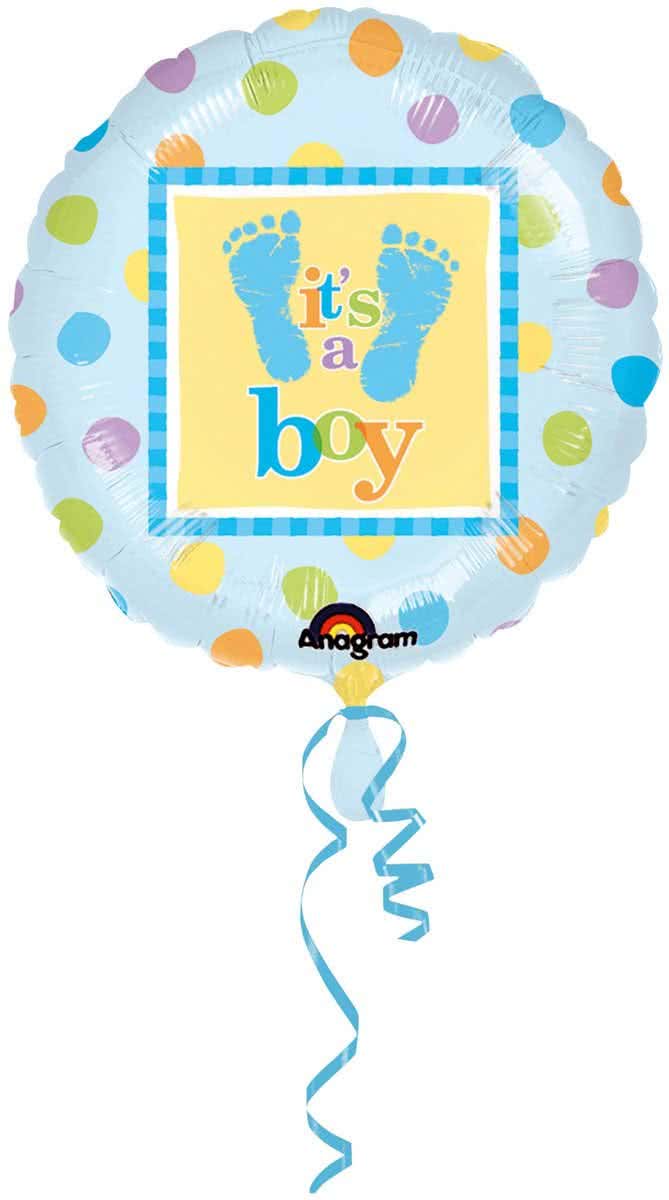 Its a boy - geboorte ballon jongen