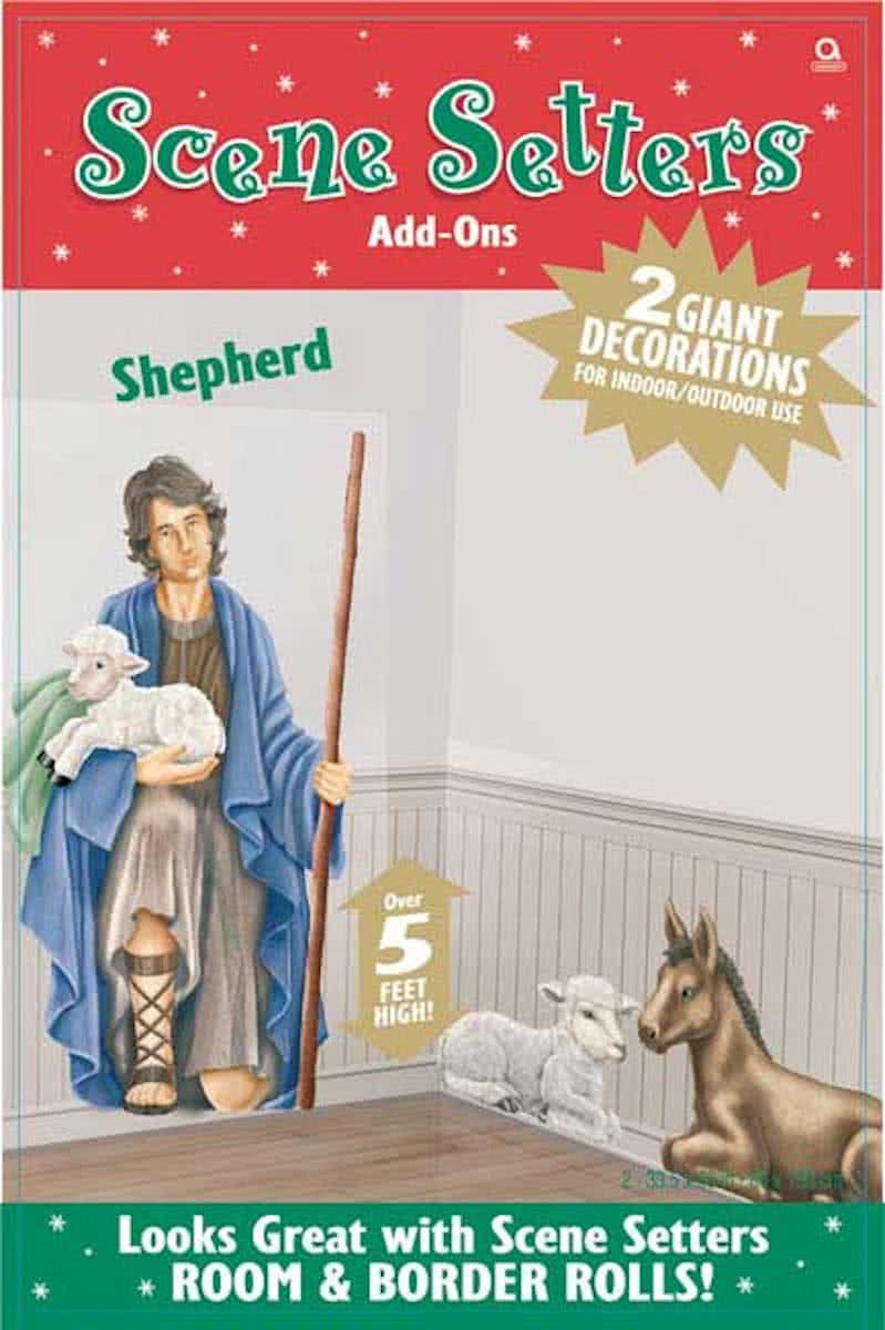 Kerst Scene setter Herder schaap en ezel