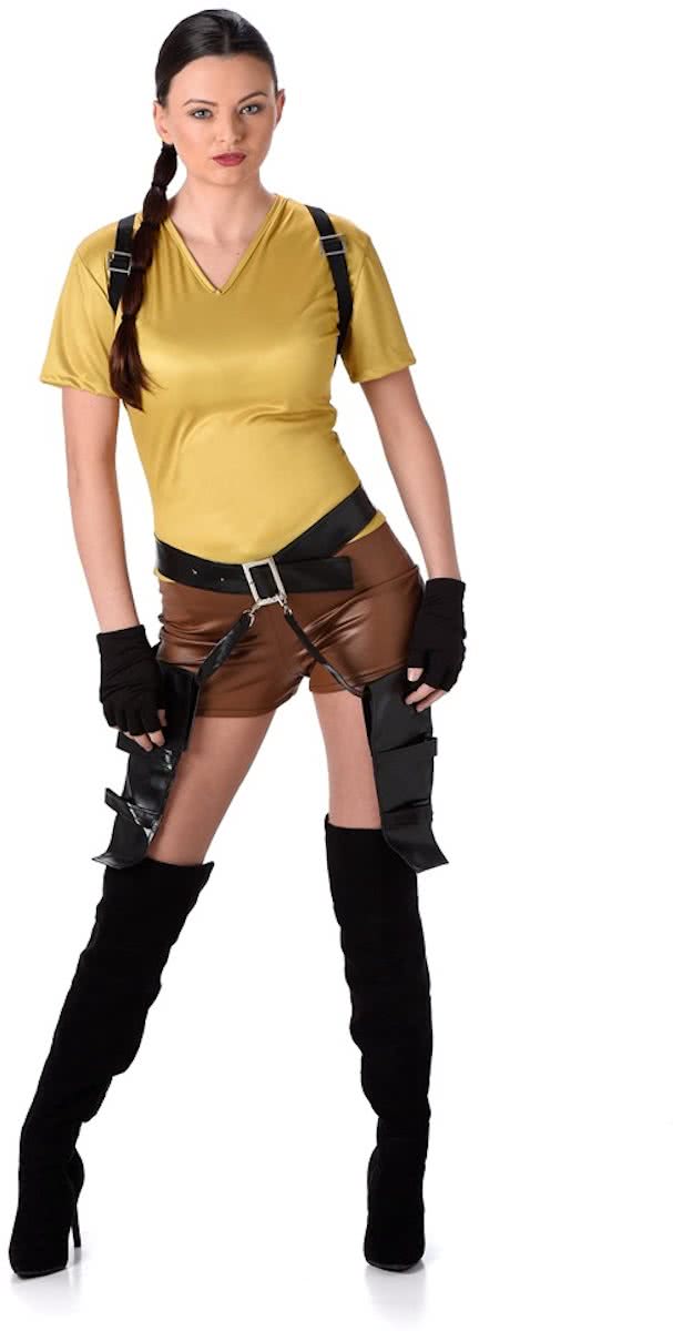 Lara Croft Tomb Raider Kostuum Dames - Maat M