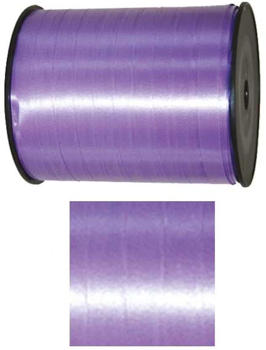 Lavendel paars lint - 500 meter - 5 mm