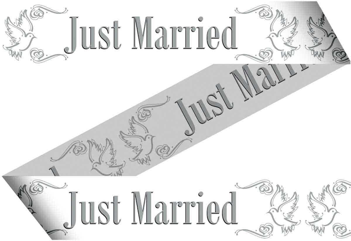 Markeerlint Just Married 15 meter