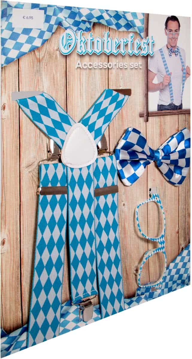 Oktoberfest Accessoire Set Heren