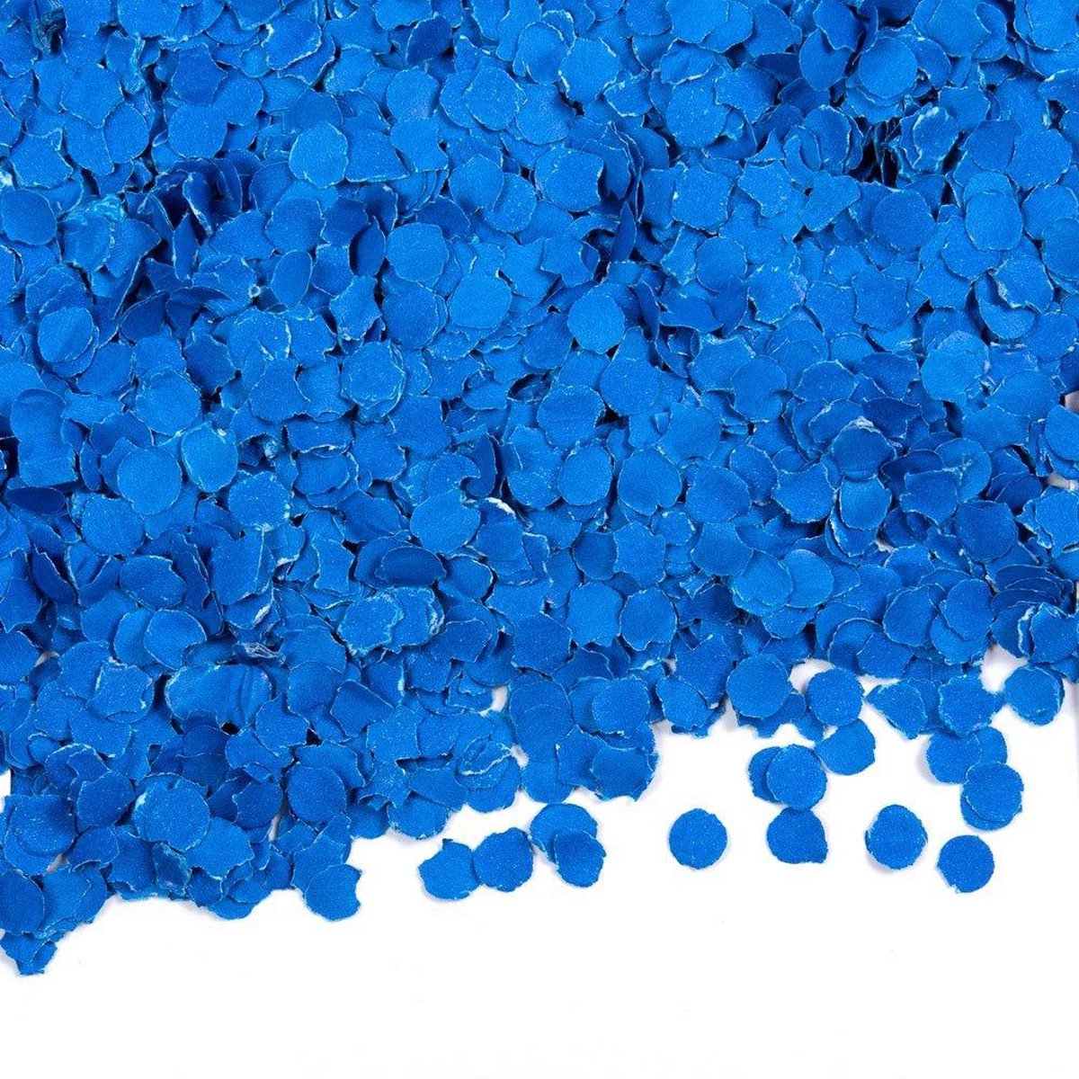 Papieren Confetti Blauw 100 Gr