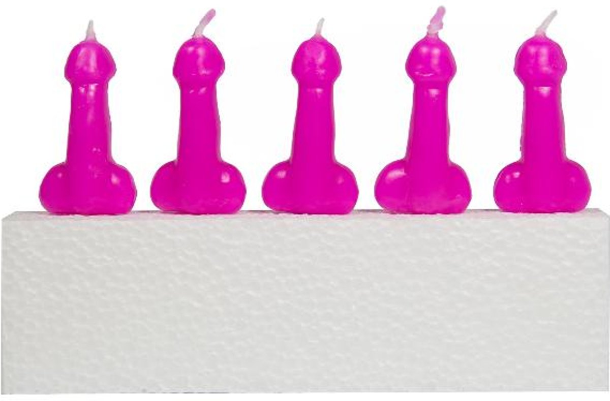 Penis Candles Pink/5