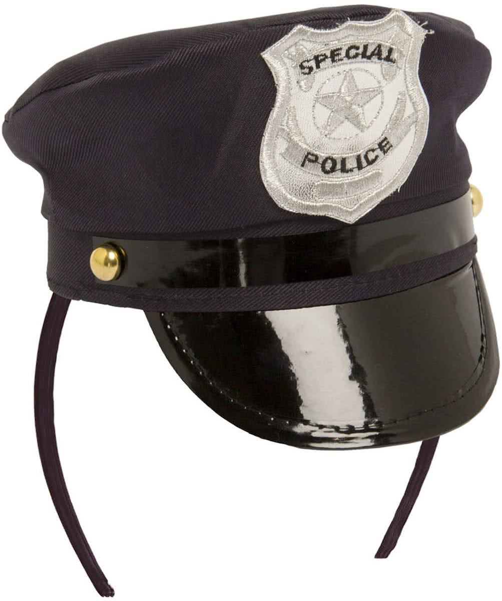 Police Pet Tiara Blue