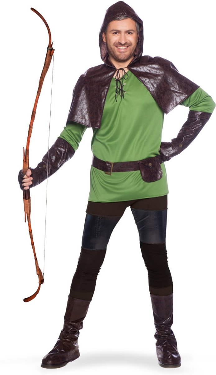 Robin Hood Avonturier Kostuum Heren XL/XXL