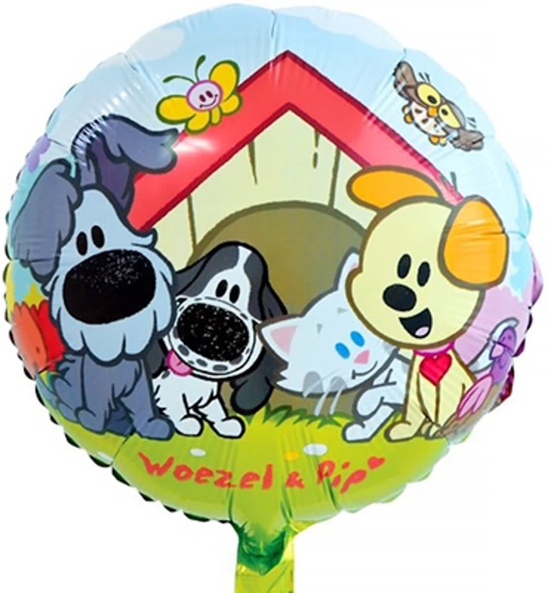 Woezel en Pip Folieballon 46cm